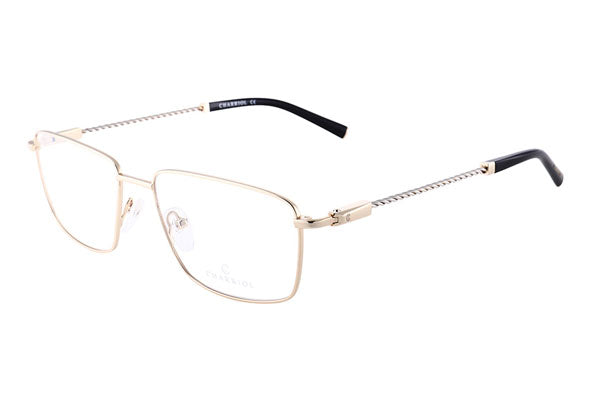 Philippe Charriol PC75061 Eyeglasses Gold/Silver / Clear Lens Men's