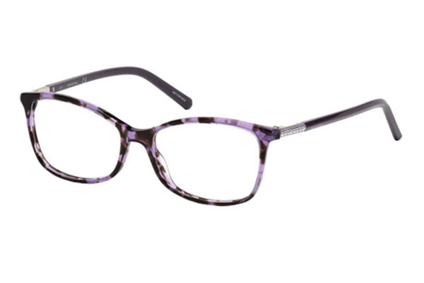 SWAROVSKI SK5239 Eyeglasses Colored Havana / Clear Lens Women's