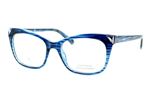 Swarovski SK5292 Eyeglasses Blue/Other / Clear Lens Women's