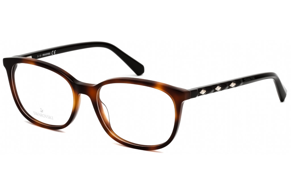 Swarovski SK5300 Eyeglasses Dark Havana / Clear Women's