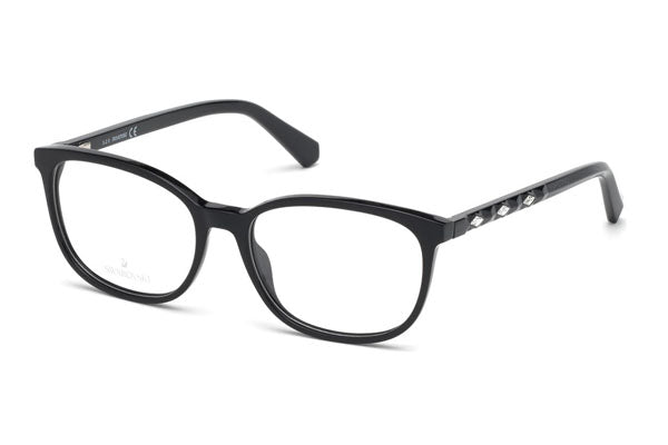 Swarovski SK5300-F Eyeglasses Black / Clear Lens Women's