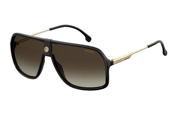 Carrera 1019/S Sunglasses Black / Brown Gradient Men's