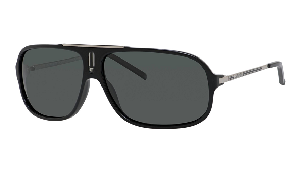 Carrera Cool Sunglasses Black / Palladium (RA gray polarized lens) / Grey Unisex