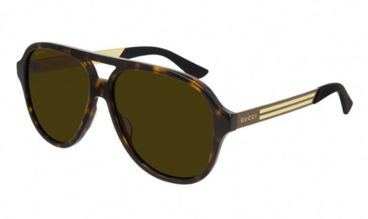 Gucci GG0688S Sunglasses Havana / Brown Polarized Unisex