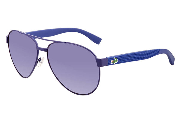 Lacoste L185S Sunglasses Matte Blue / Purple Unisex