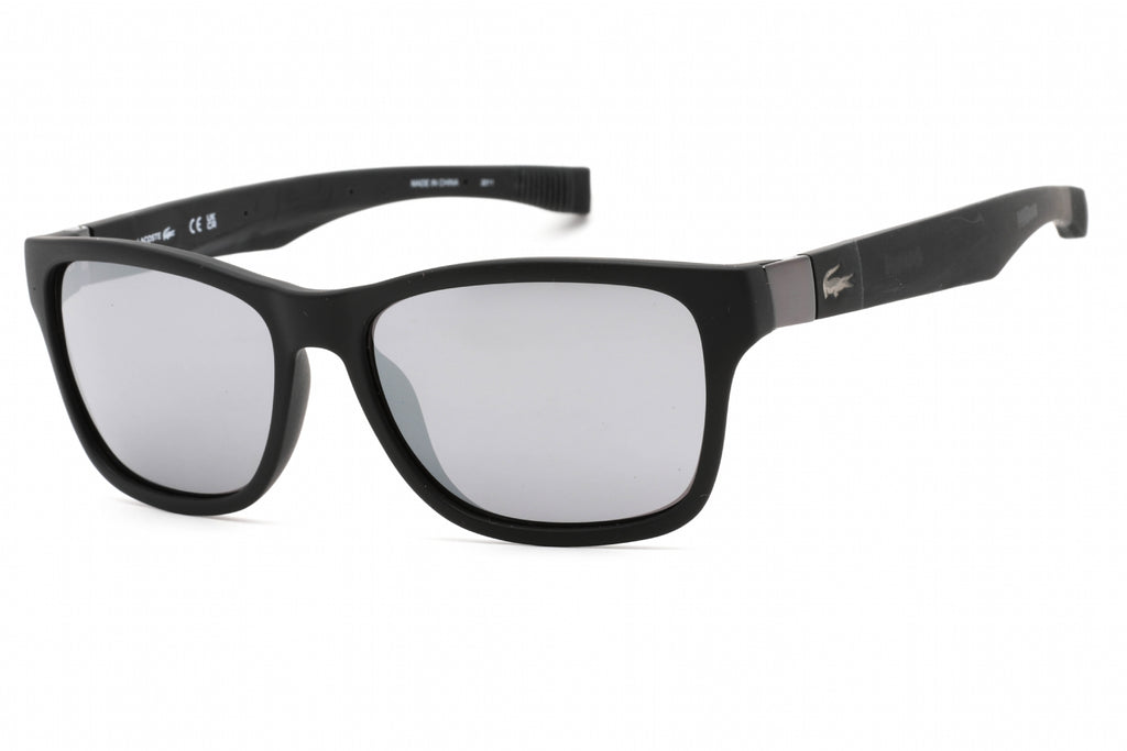 Lacoste L737S Sunglasses Satin Black / Grey Blue Unisex