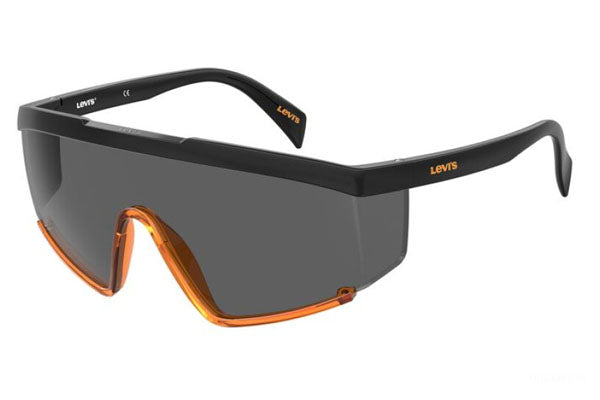 Levi's LV 1008/S Sunglasses Black Orange / Grey Unisex