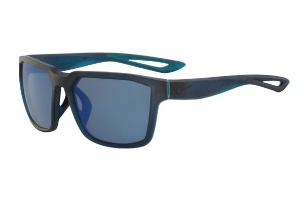 Nike FLEET M EV0993 Sunglasses Blue / Grey Blue Mirrored Unisex