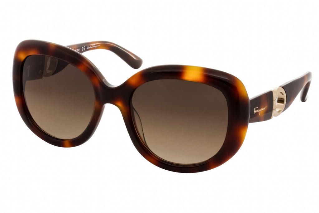 Salvatore Ferragamo SF727S Sunglasses Tortoise / Brown Gradient Women's