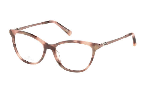 Swarovski SK5249-H Eyeglasses Shiny Pink / Clear Lens Women's
